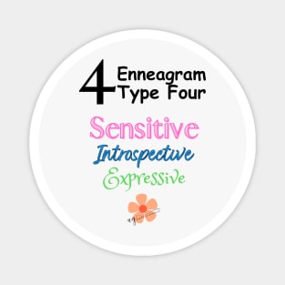 4 Enneagram Type Four Sensitive Introspective Expressive Magnet